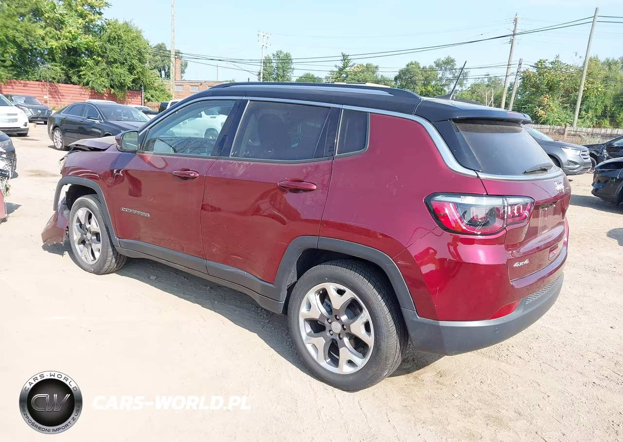 2021 Jeep Compass Limited 4X4 VIN:3C4NJDCB6MT537259 - 3