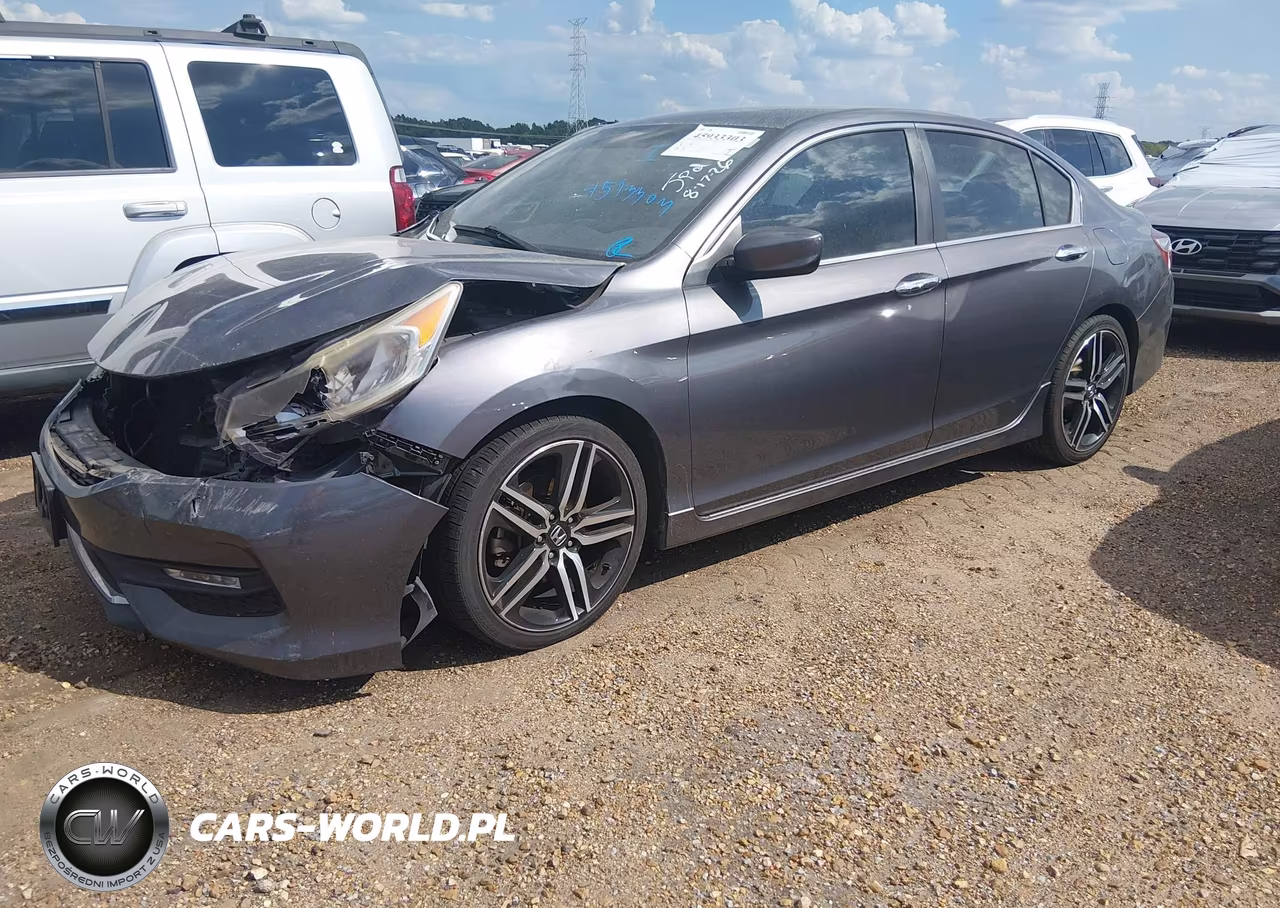 2017 Honda Accord Sport VIN:1HGCR2F53HA065398 - 2