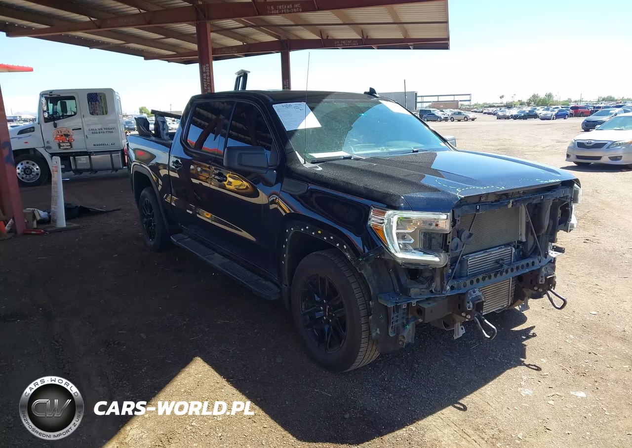 2021 GMC Sierra 1500 2Wd Short Box Elevation