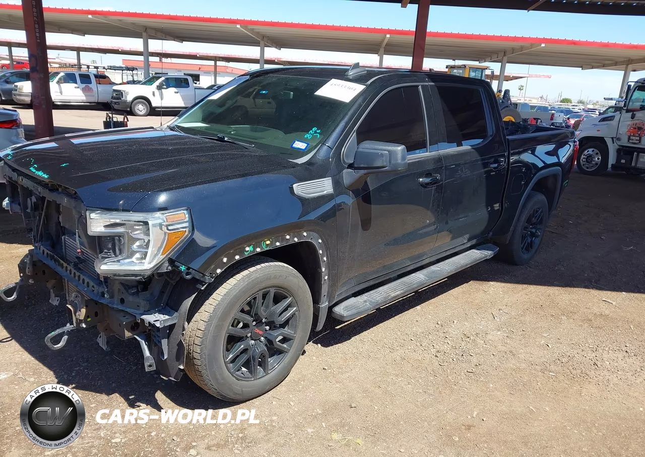 2021 GMC Sierra 1500 2Wd Short Box Elevation VIN:1GTP8CEK9MZ138480 - 2