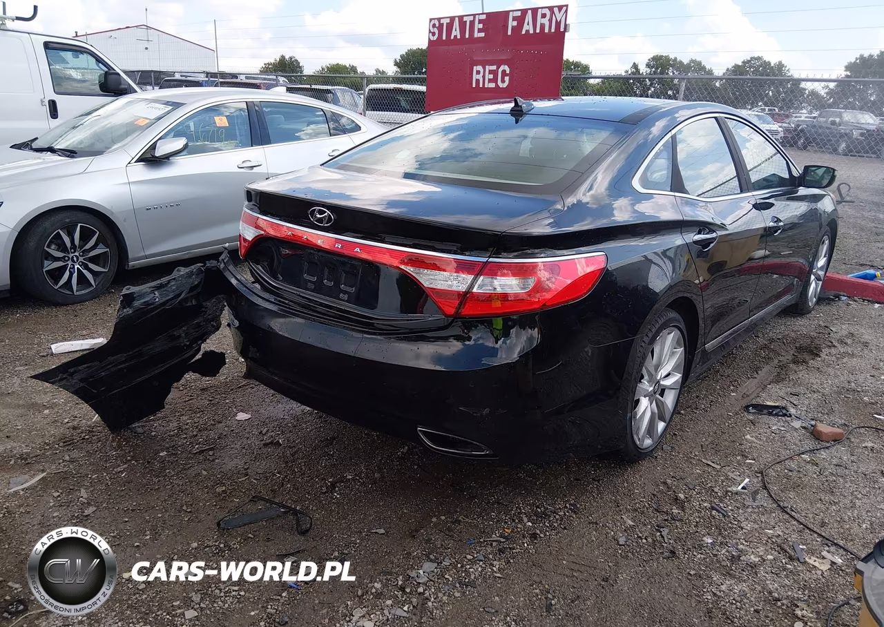 2013 Hyundai Azera VIN:KMHFH4JG6DA315984 - 4