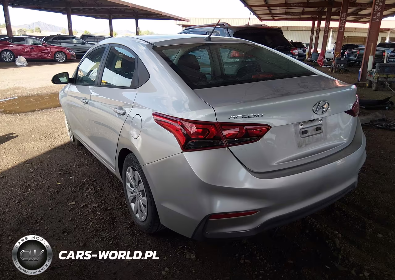 2021 Hyundai Accent Se VIN:3KPC24A67ME149049 - 3