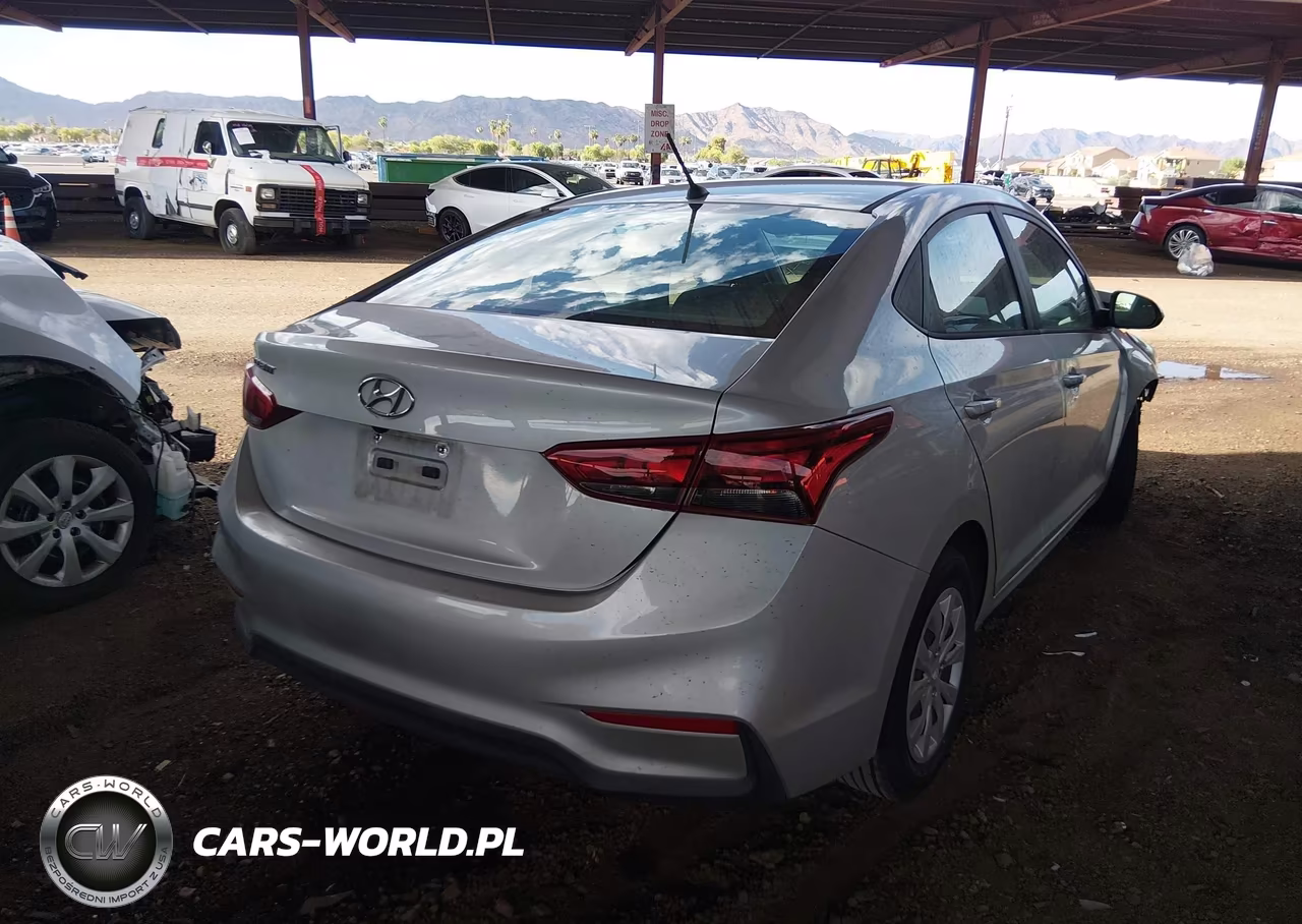 2021 Hyundai Accent Se VIN:3KPC24A67ME149049 - 4