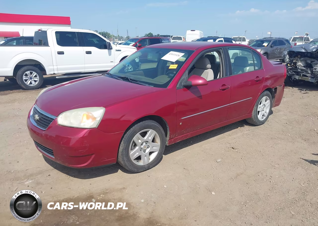 2006 Chevrolet Malibu Lt VIN:1G1ZT51896F165088 - 2