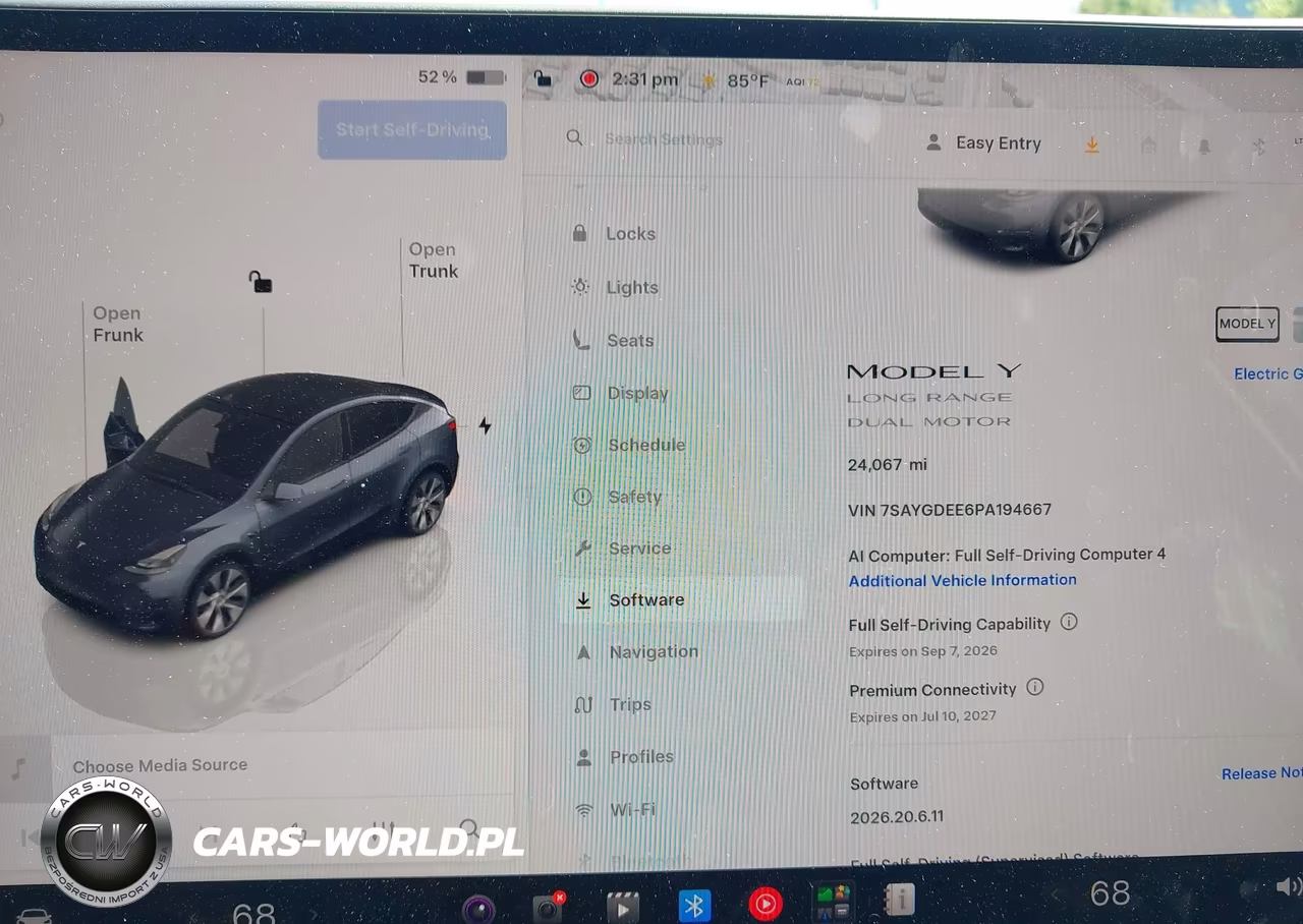 2023 Tesla Model Y Awd-Long Range Dual Motor All-Wheel Drive VIN:7SAYGDEE6PA194667 - 7