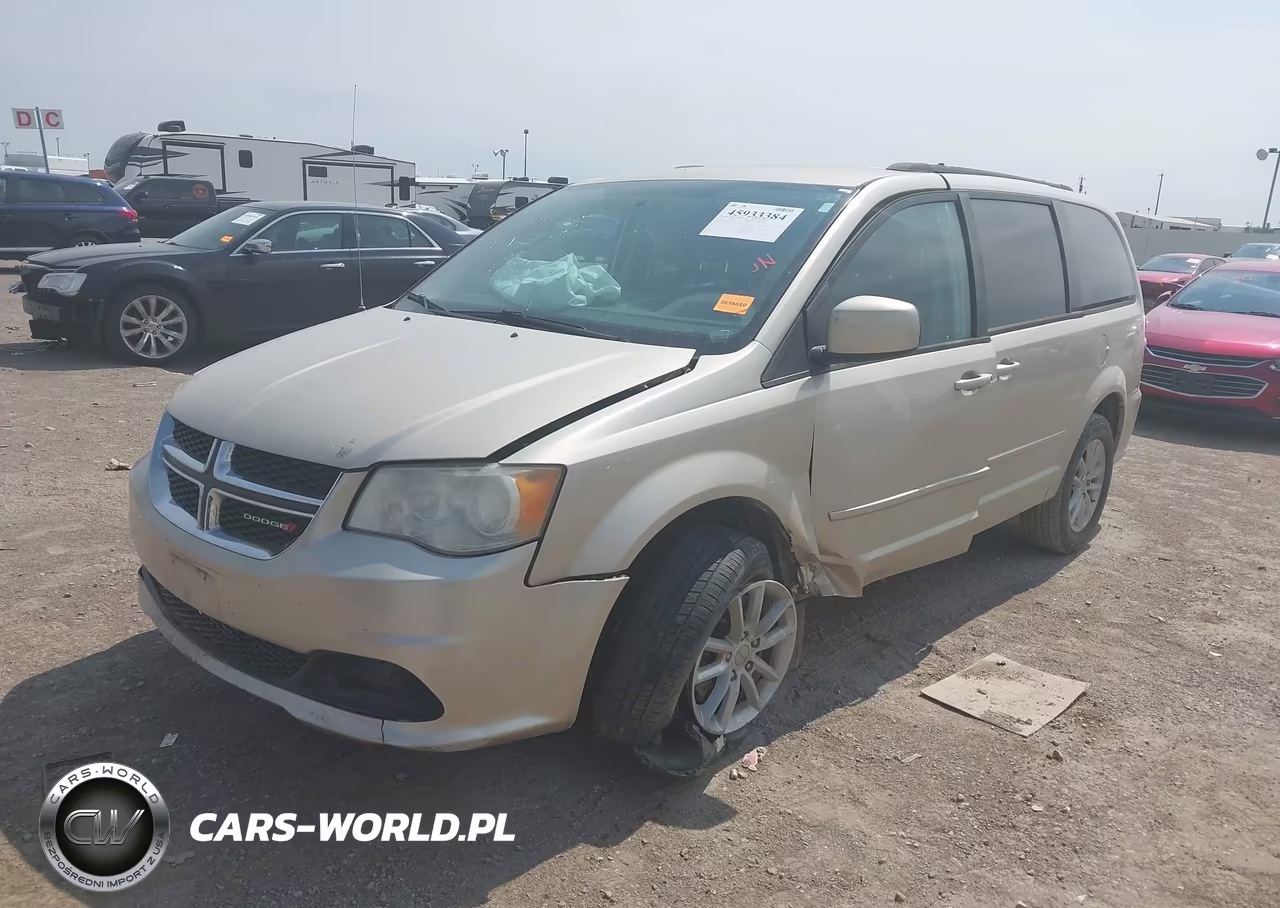 2014 Dodge Grand Caravan Sxt VIN:2C4RDGCG8ER240553 - 2