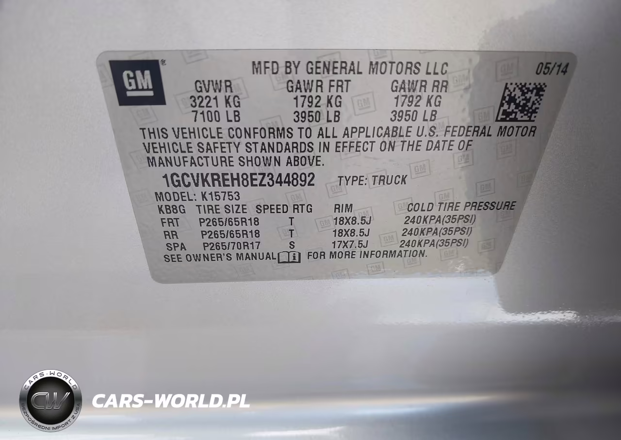 2014 Chevrolet Silverado 1500 Lt VIN:1GCVKREH8EZ344892 - 9