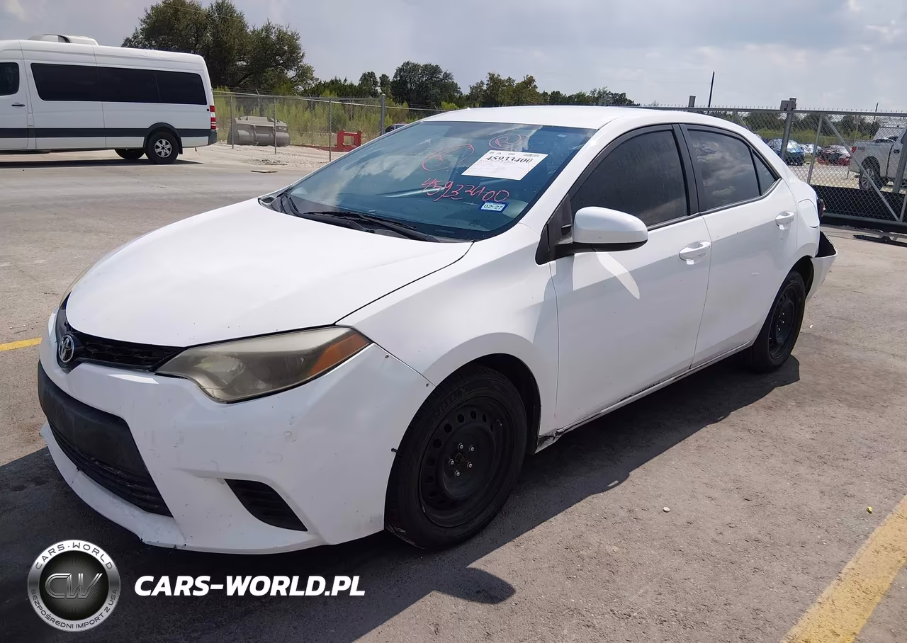 2014 Toyota Corolla Le VIN:5YFBURHEXEP030833 - 2