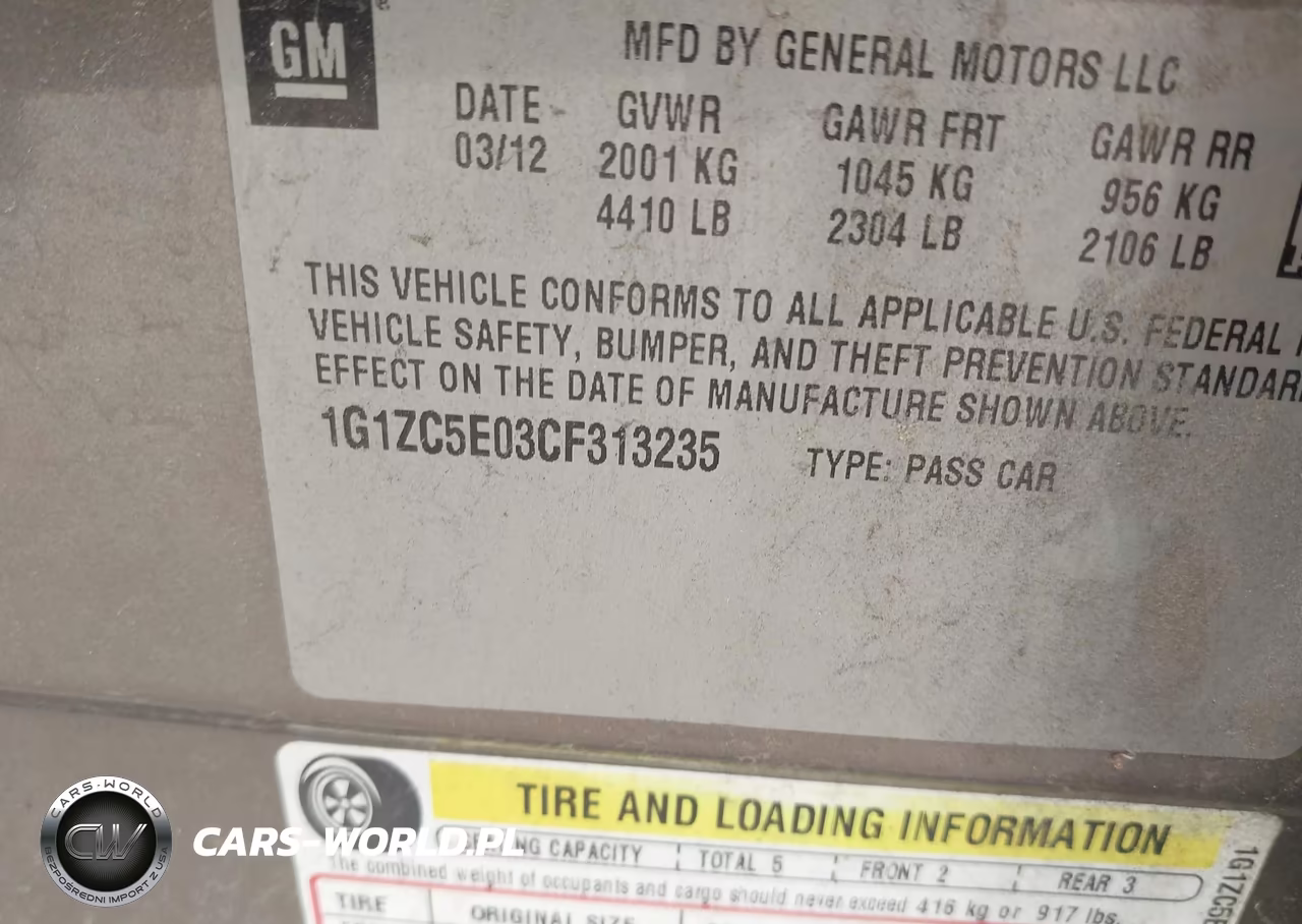 2012 Chevrolet Malibu 1Lt VIN:1G1ZC5E03CF313235 - 9