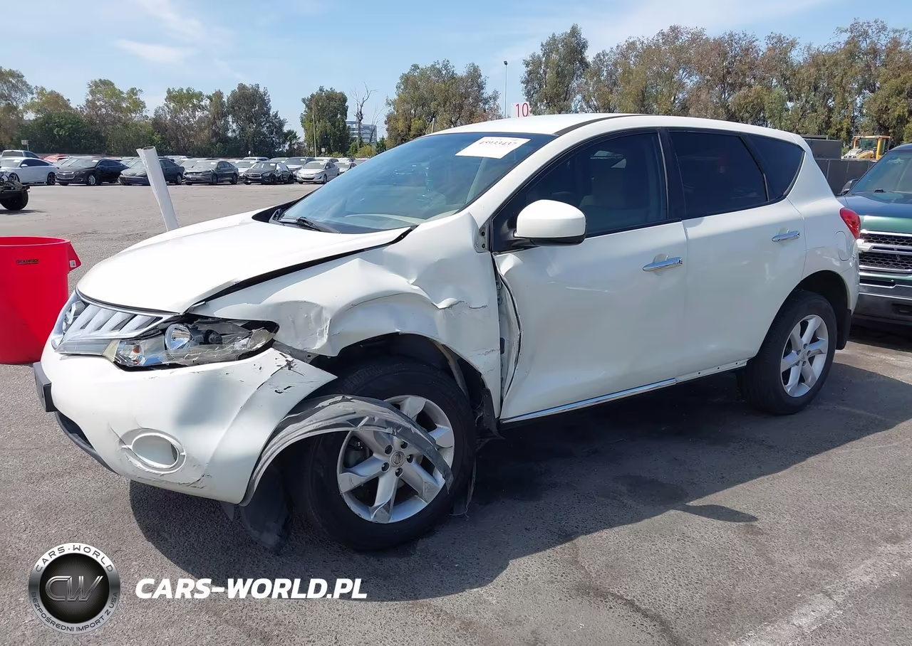 2010 Nissan Murano S VIN:JN8AZ1MU7AW017572 - 2