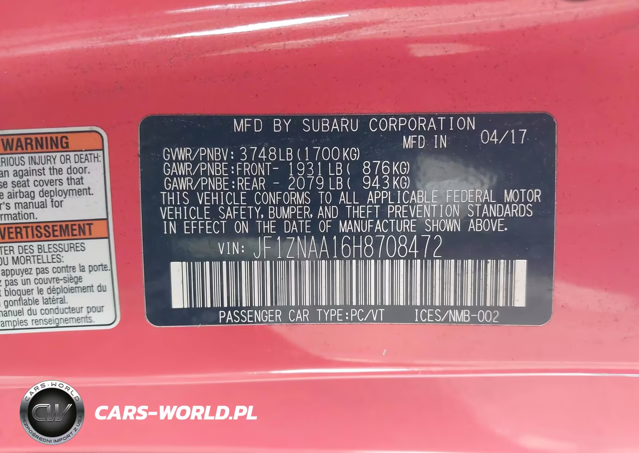 2017 Toyota 86 860 Special Edition VIN:JF1ZNAA16H8708472 - 9