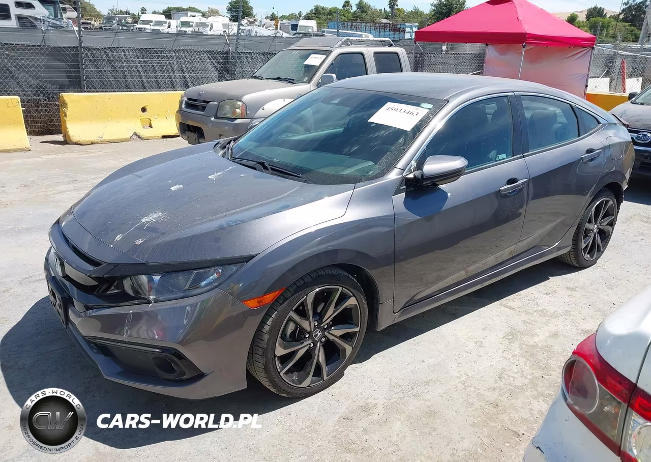 2021 Honda Civic Sport VIN:2HGFC2F82MH548109 - 2