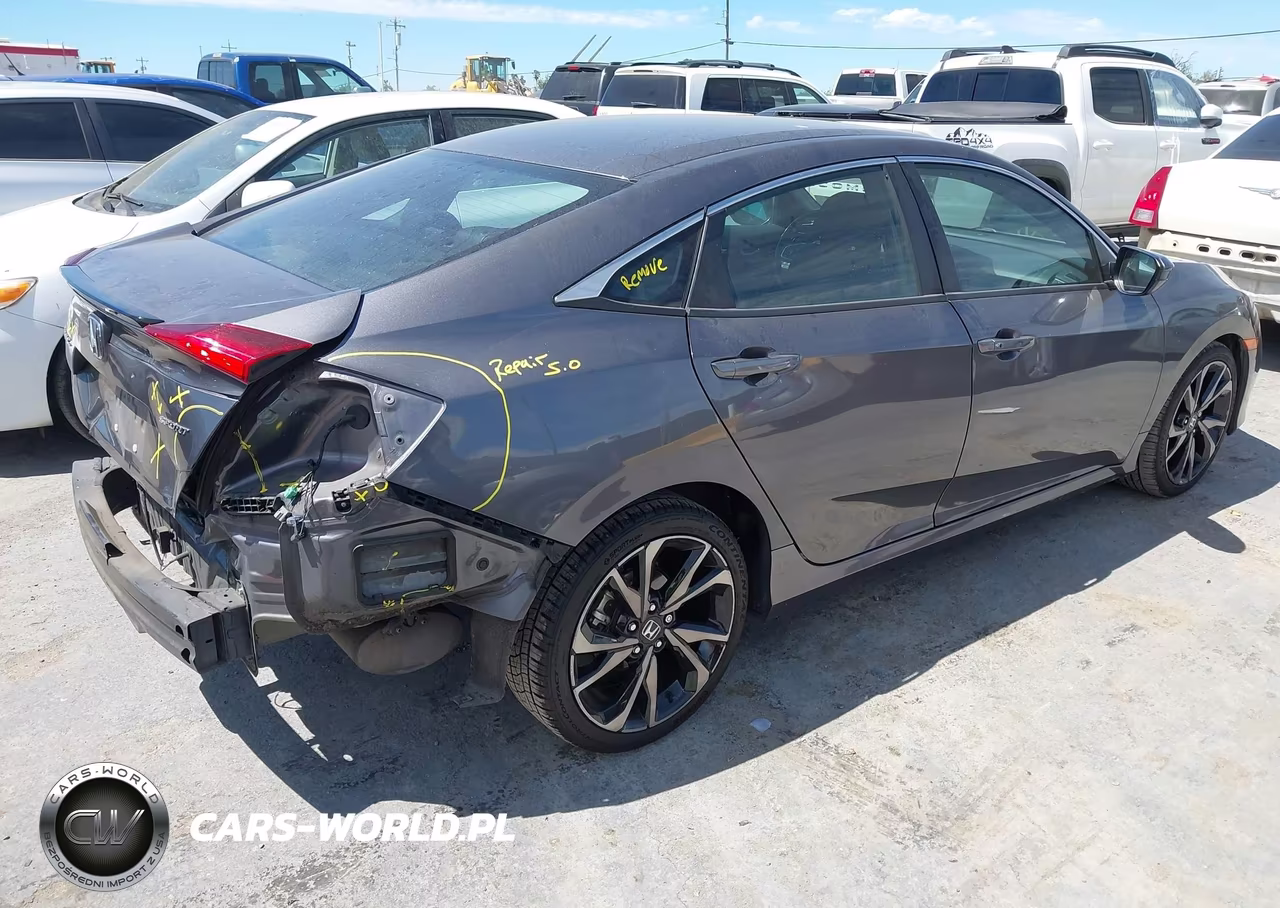 2021 Honda Civic Sport VIN:2HGFC2F82MH548109 - 4