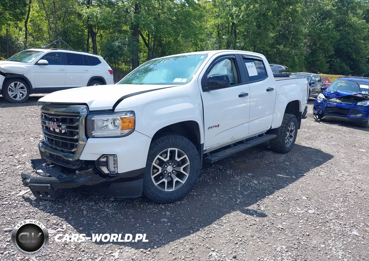 2022 GMC Canyon 4Wd Short Box At4 - Leather VIN:1GTG6FEN5N1310411 - 2