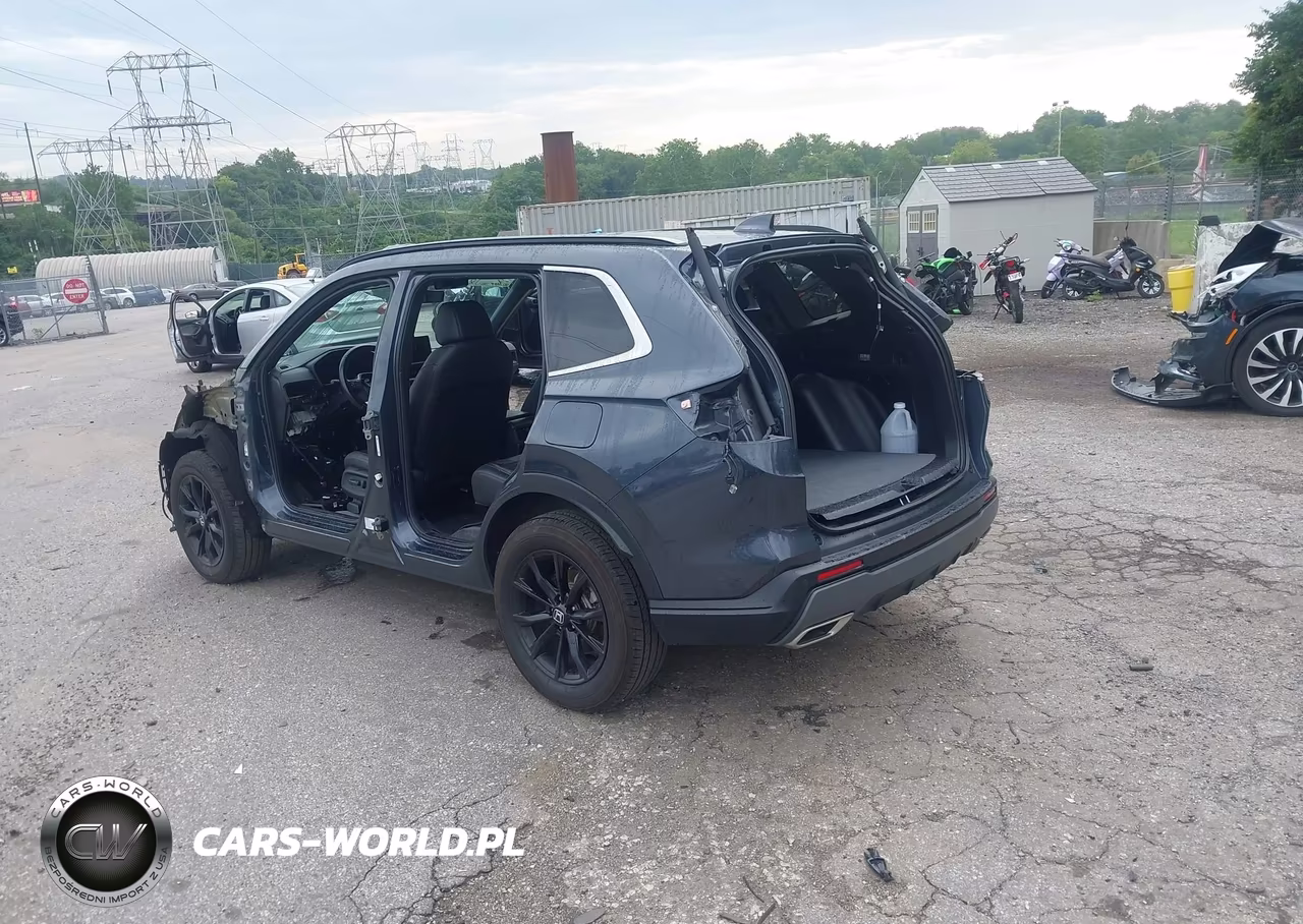 2025 Honda Cr-V Hybrid Sport-L VIN:5J6RS6H8XSL014319 - 3
