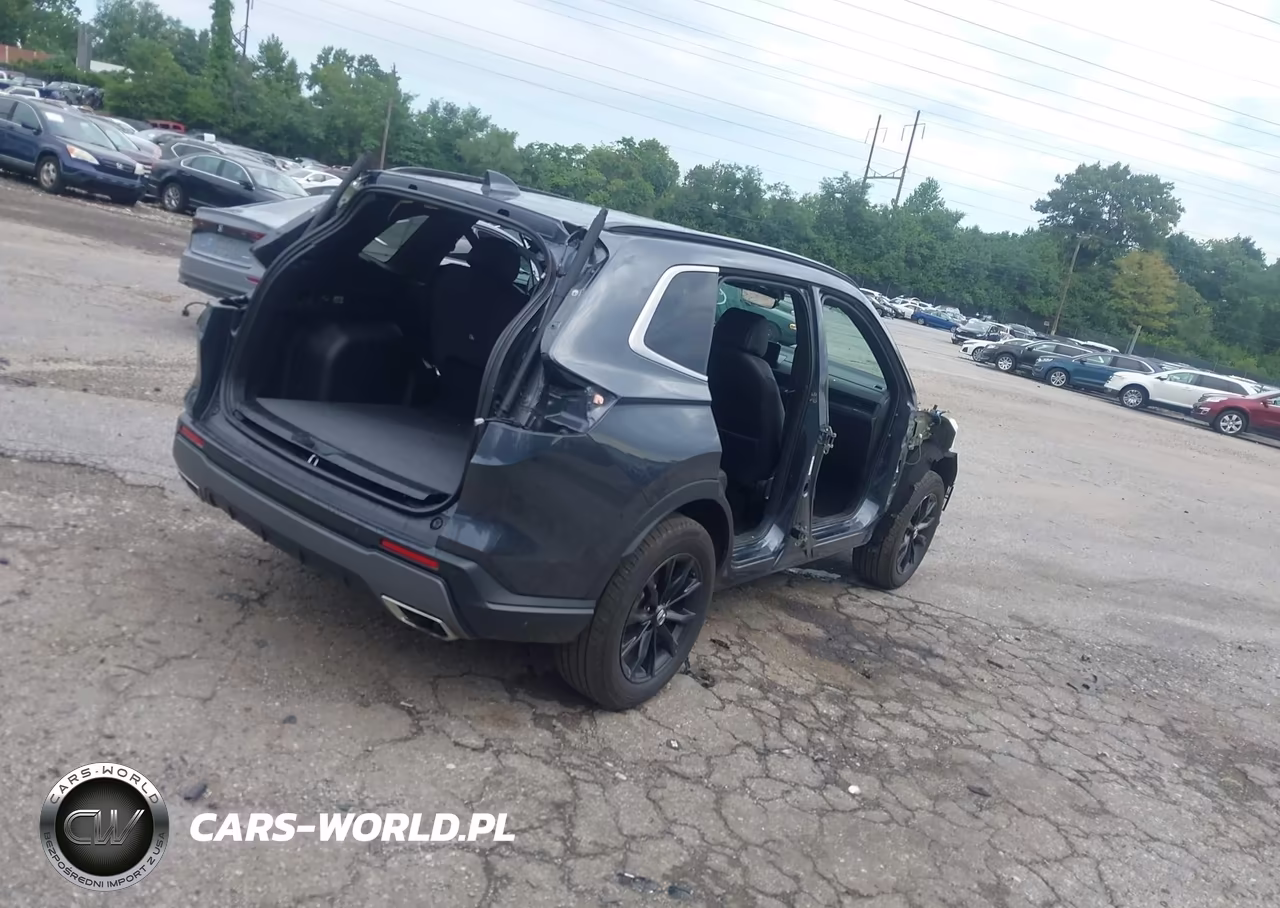 2025 Honda Cr-V Hybrid Sport-L VIN:5J6RS6H8XSL014319 - 4