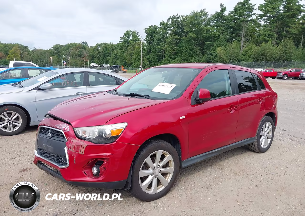 2015 Mitsubishi Outlander Sport Es VIN:4A4AR3AW0FE027864 - 2