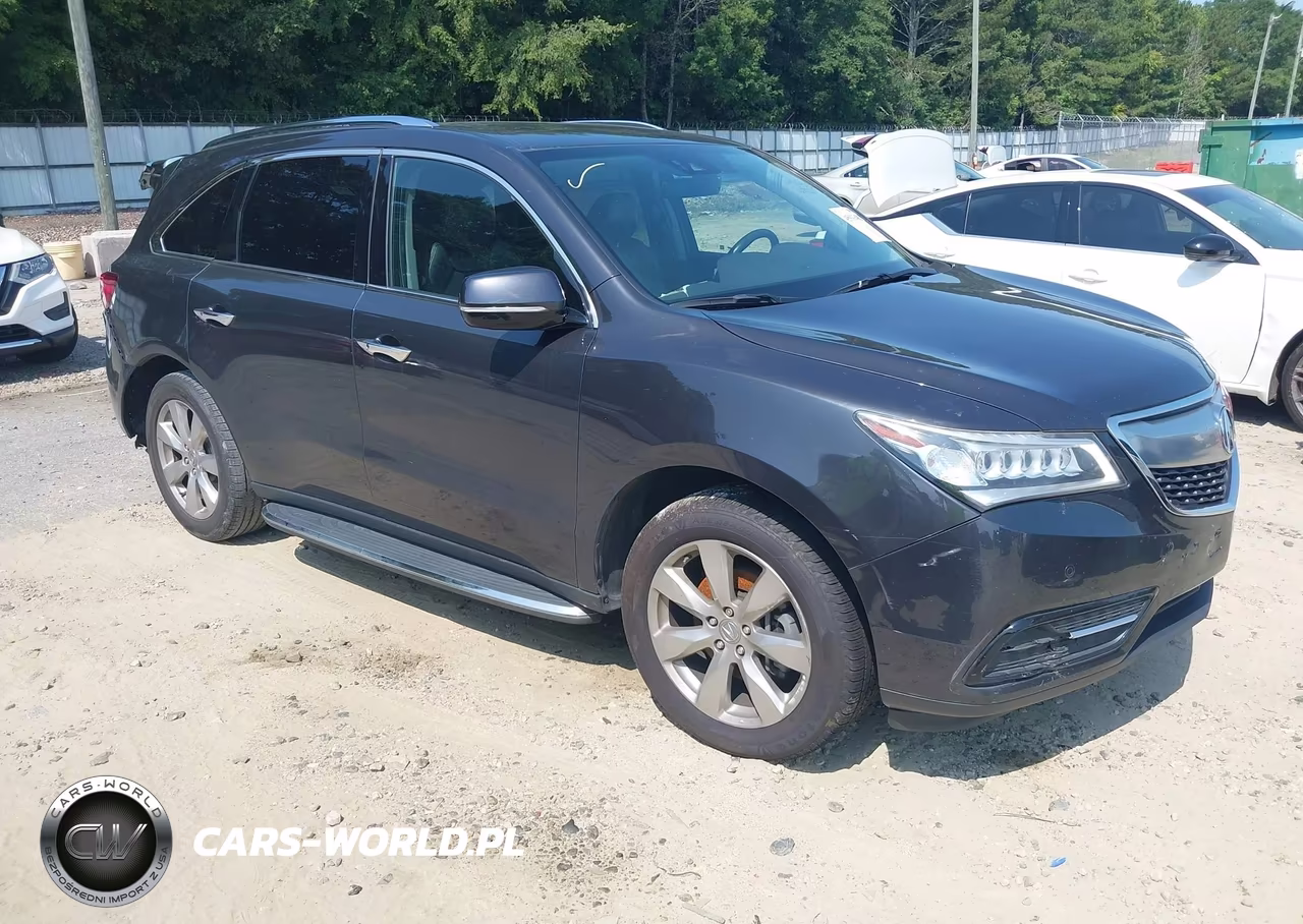 2016 Acura Mdx Advance Entertainment Packages-Advance Package – zdjęcie 1 z 17