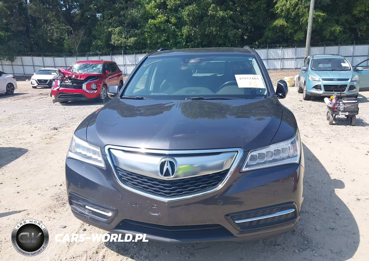 2016 Acura Mdx Advance Entertainment Packages-Advance Package VIN:5FRYD3H98GB005775 - 11