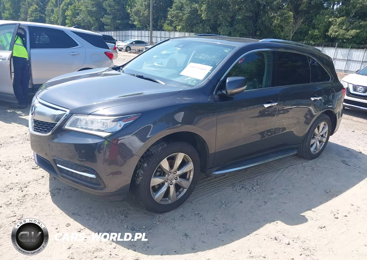 2016 Acura Mdx Advance Entertainment Packages-Advance Package VIN:5FRYD3H98GB005775 - 2