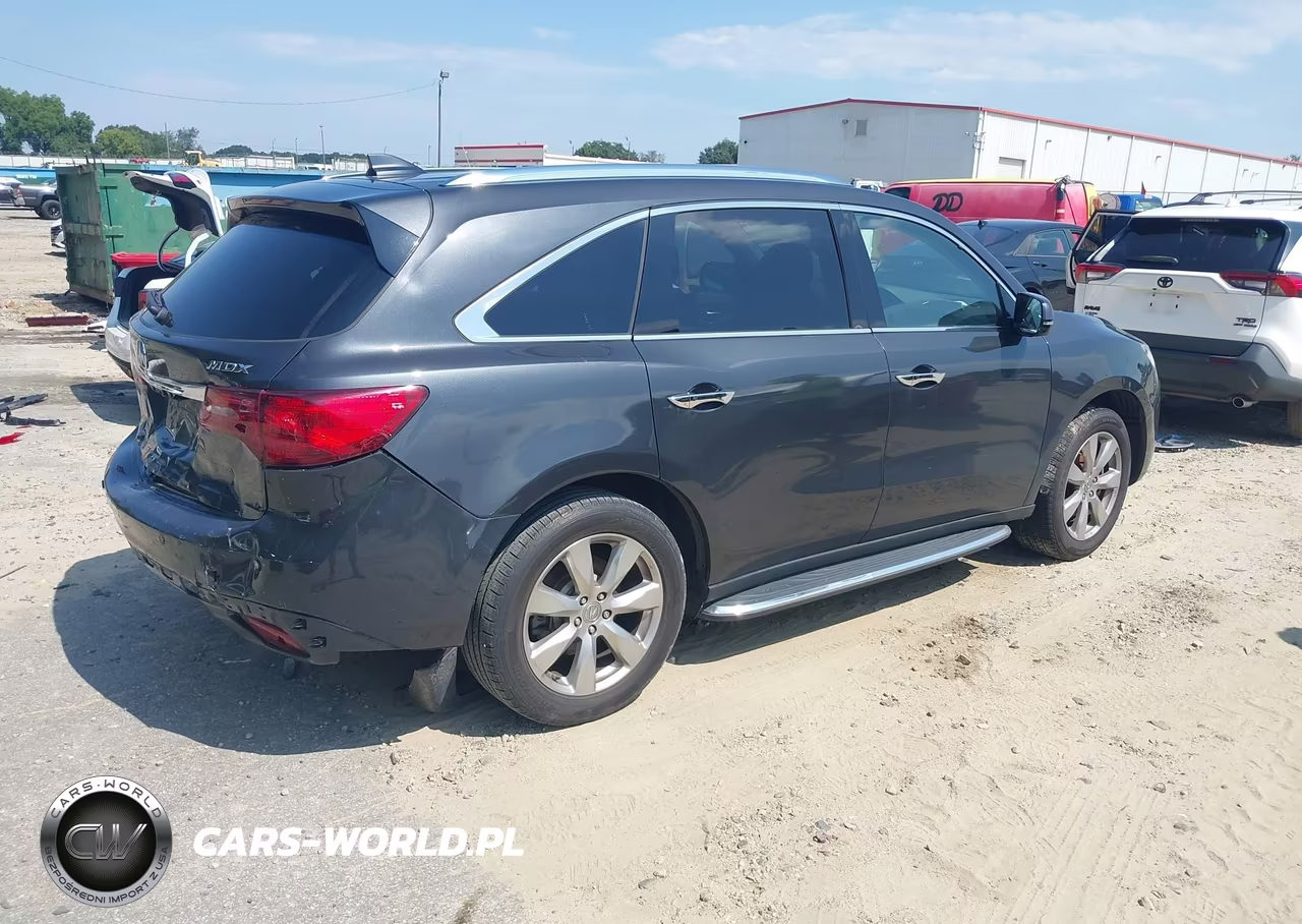 2016 Acura Mdx Advance Entertainment Packages-Advance Package VIN:5FRYD3H98GB005775 - 4