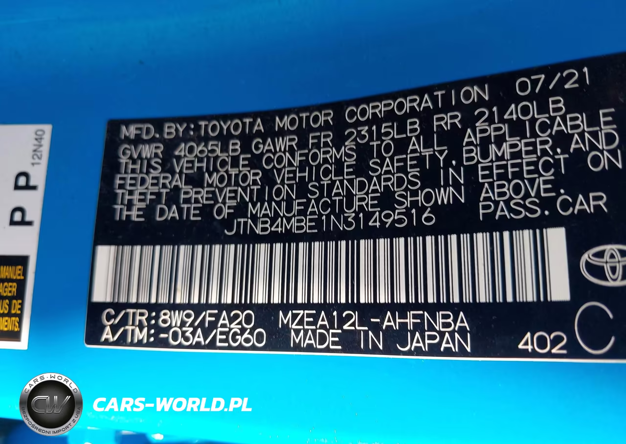 2022 Toyota Corolla Se VIN:JTNB4MBE1N3149516 - 9
