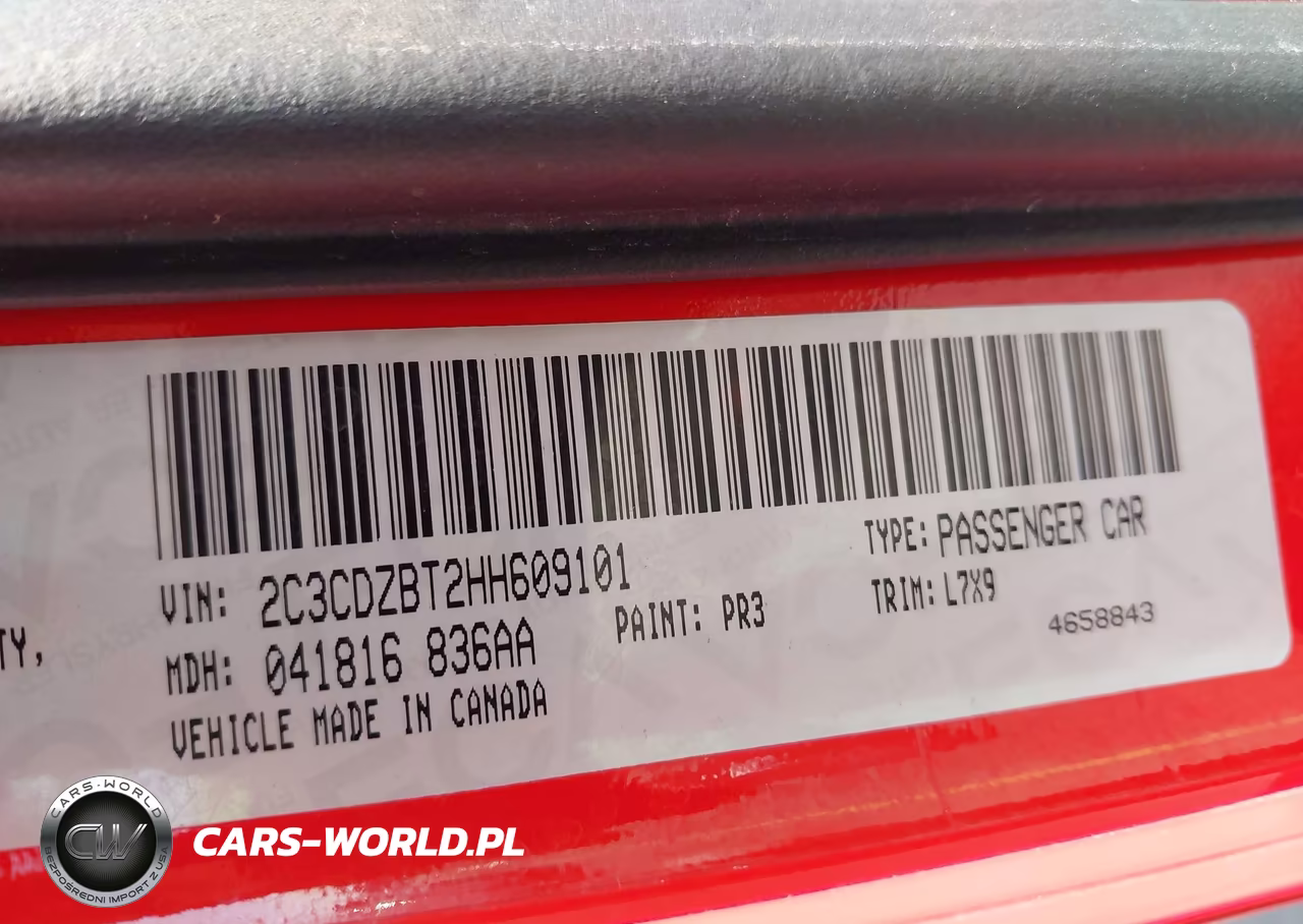 2017 Dodge Challenger R-T VIN:2C3CDZBT2HH609101 - 9