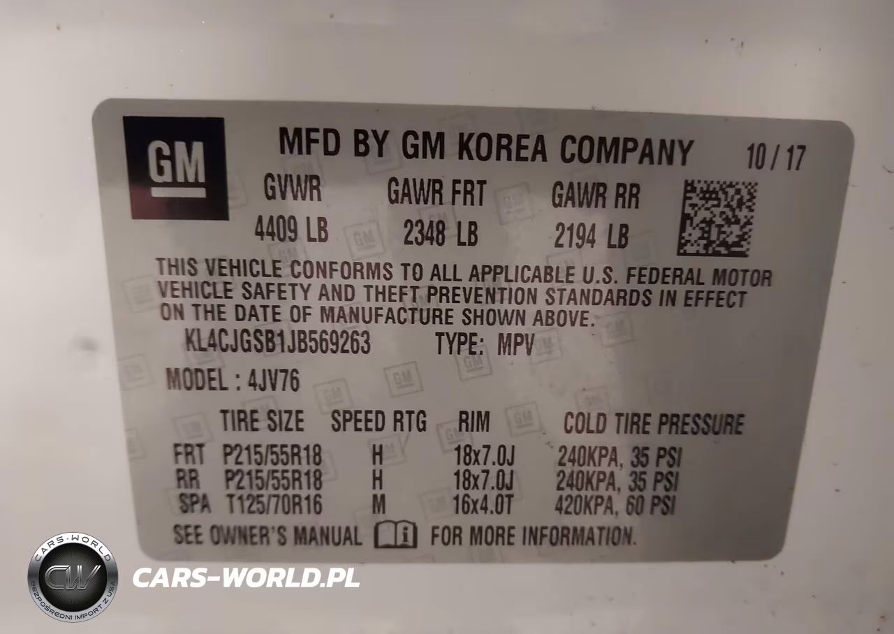 2018 Buick Encore Essence VIN:KL4CJGSB1JB569263 - 9