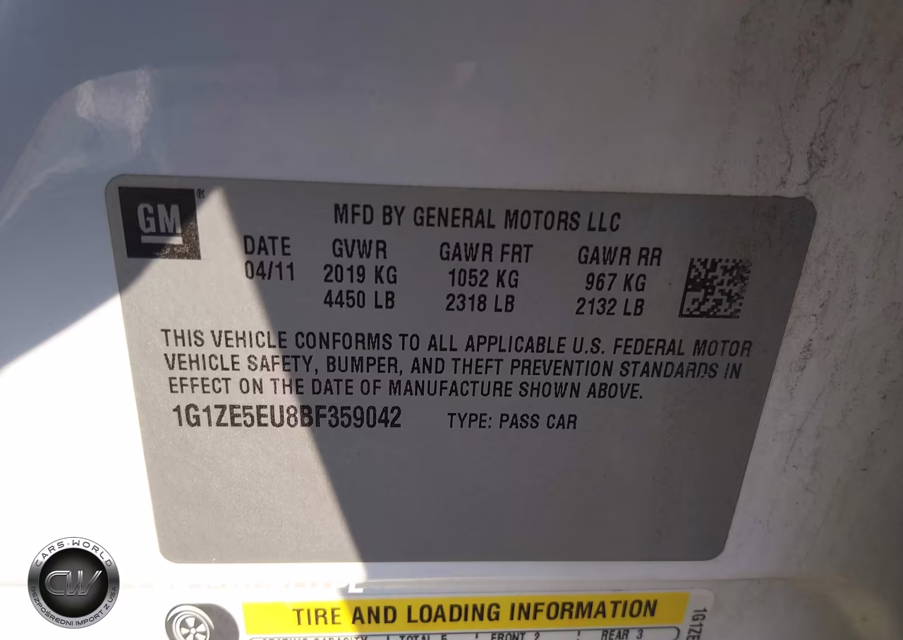2011 Chevrolet Malibu Ltz VIN:1G1ZE5EU8BF359042 - 9