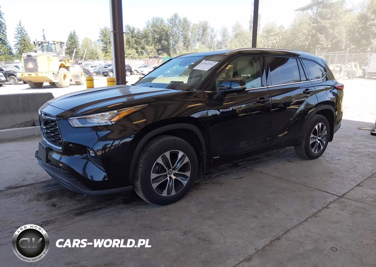 2020 Toyota Highlander Hybrid Xle VIN:5TDGBRCHXLS504815 - 2