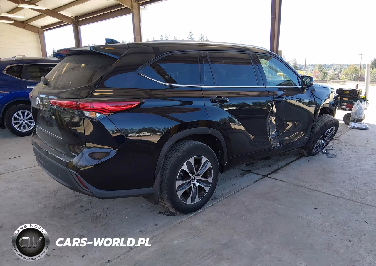 2020 Toyota Highlander Hybrid Xle VIN:5TDGBRCHXLS504815 - 4