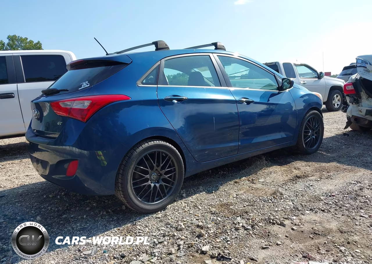 2014 Hyundai Elantra Gt VIN:KMHD35LH5EU222360 - 4