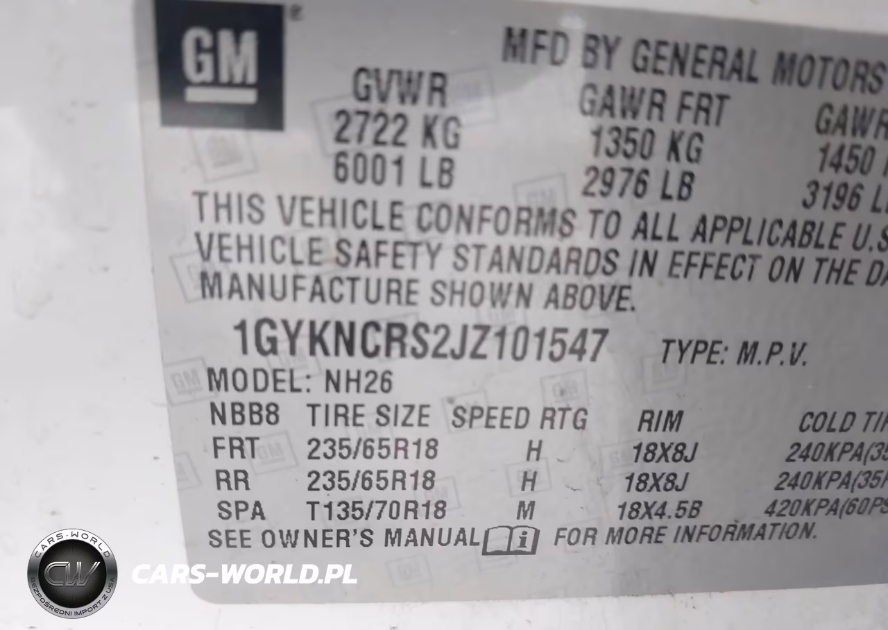 2018 Cadillac Xt5 Luxury VIN:1GYKNCRS2JZ101547 - 9