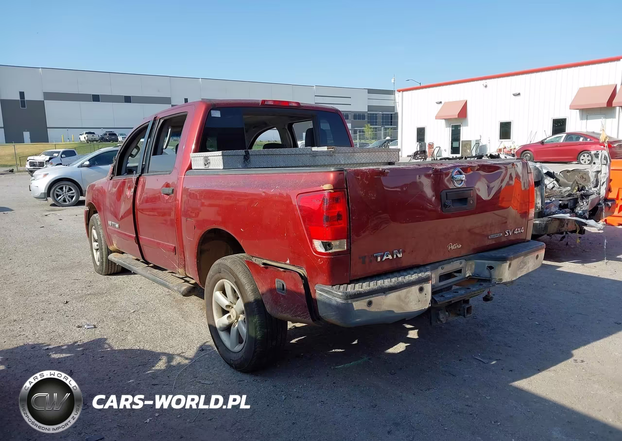 2014 Nissan Titan Sv VIN:1N6BA0EC0EN506833 - 3