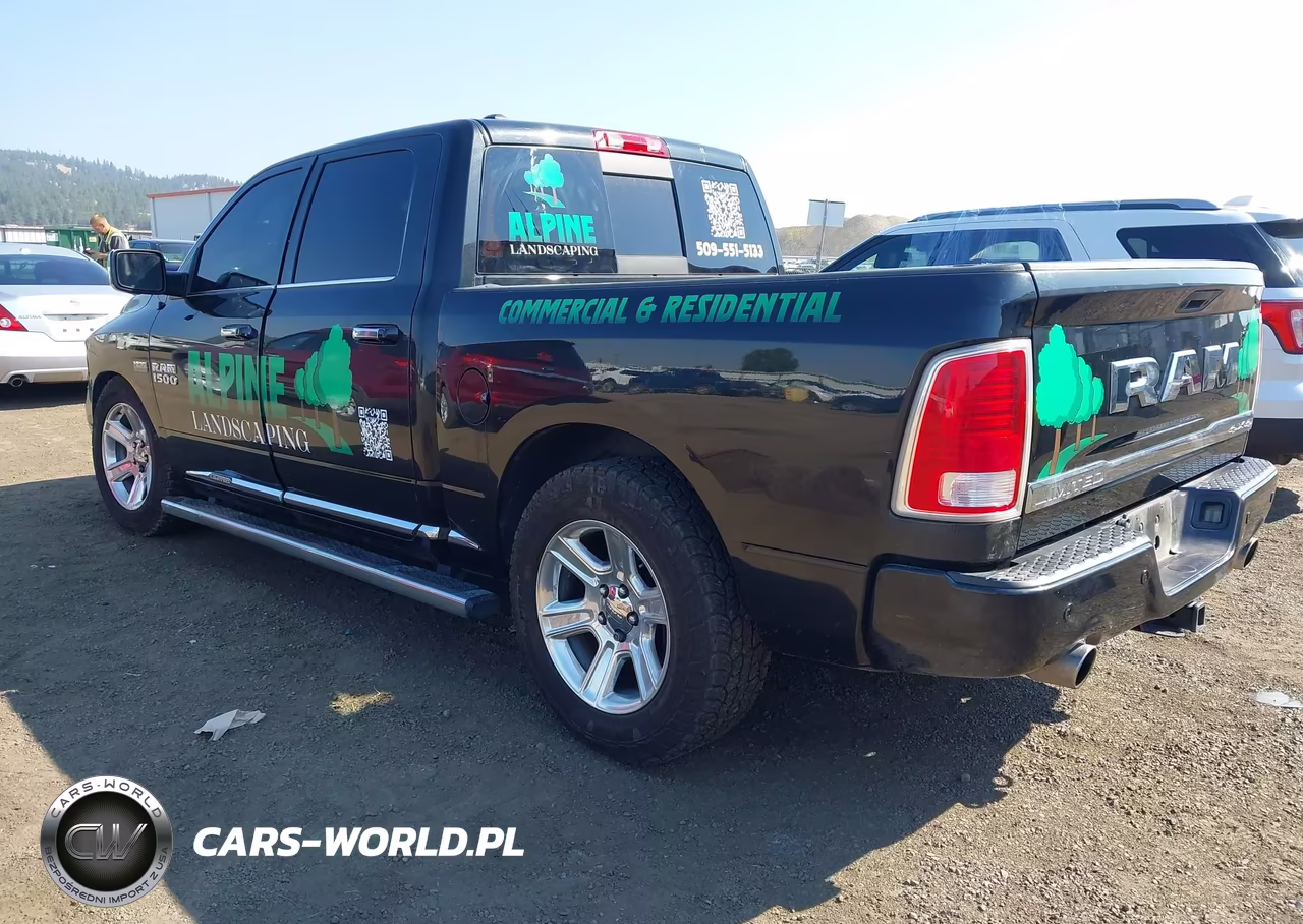 2016 Ram 1500 Longhorn VIN:1C6RR7PT8GS300333 - 3