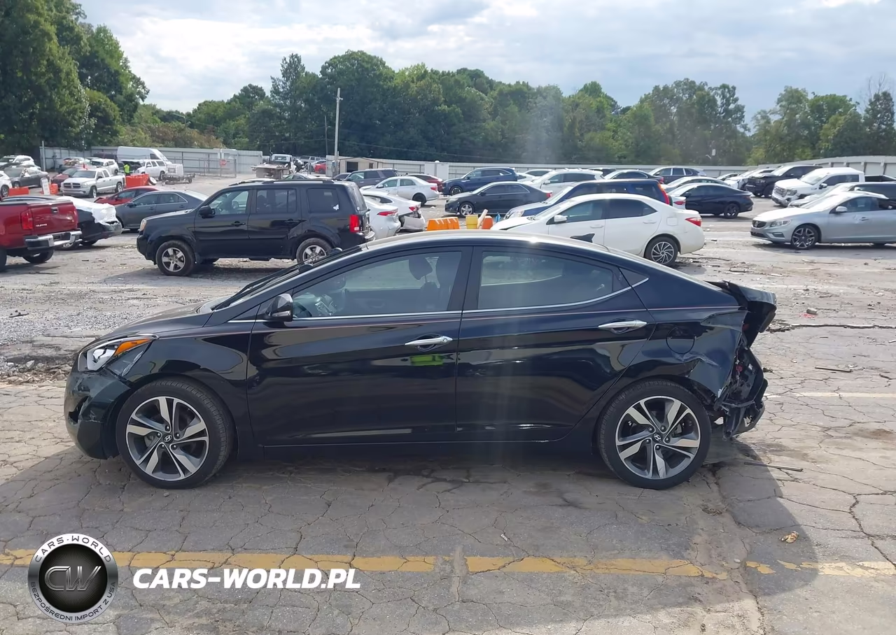 2014 Hyundai Elantra Limited VIN:KMHDH4AE3EU046218 - 14