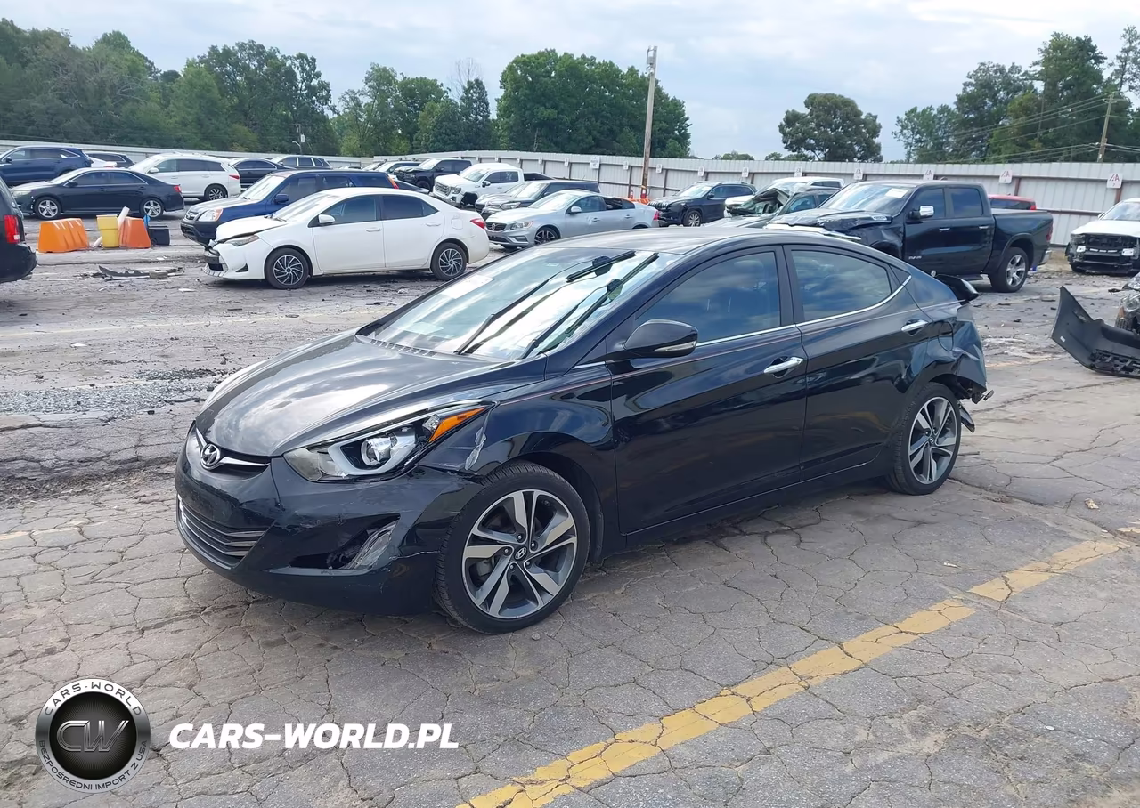2014 Hyundai Elantra Limited VIN:KMHDH4AE3EU046218 - 2