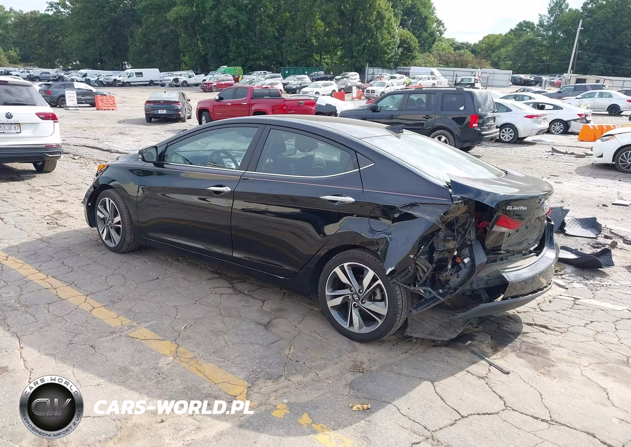 2014 Hyundai Elantra Limited VIN:KMHDH4AE3EU046218 - 3