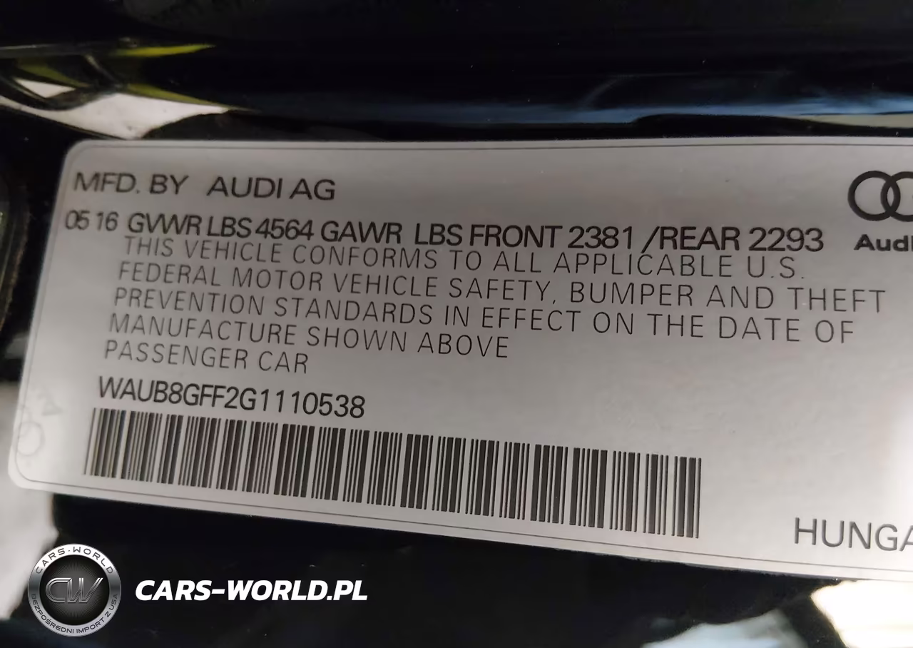 2016 Audi A3 2.0T Premium VIN:WAUB8GFF2G1110538 - 9