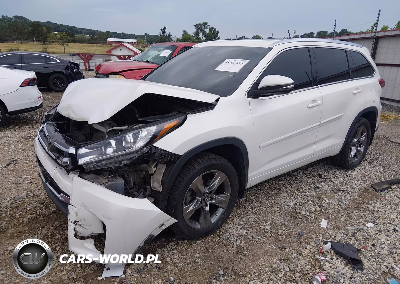 2019 Toyota Highlander Limited VIN:5TDYZRFH6KS292523 - 2