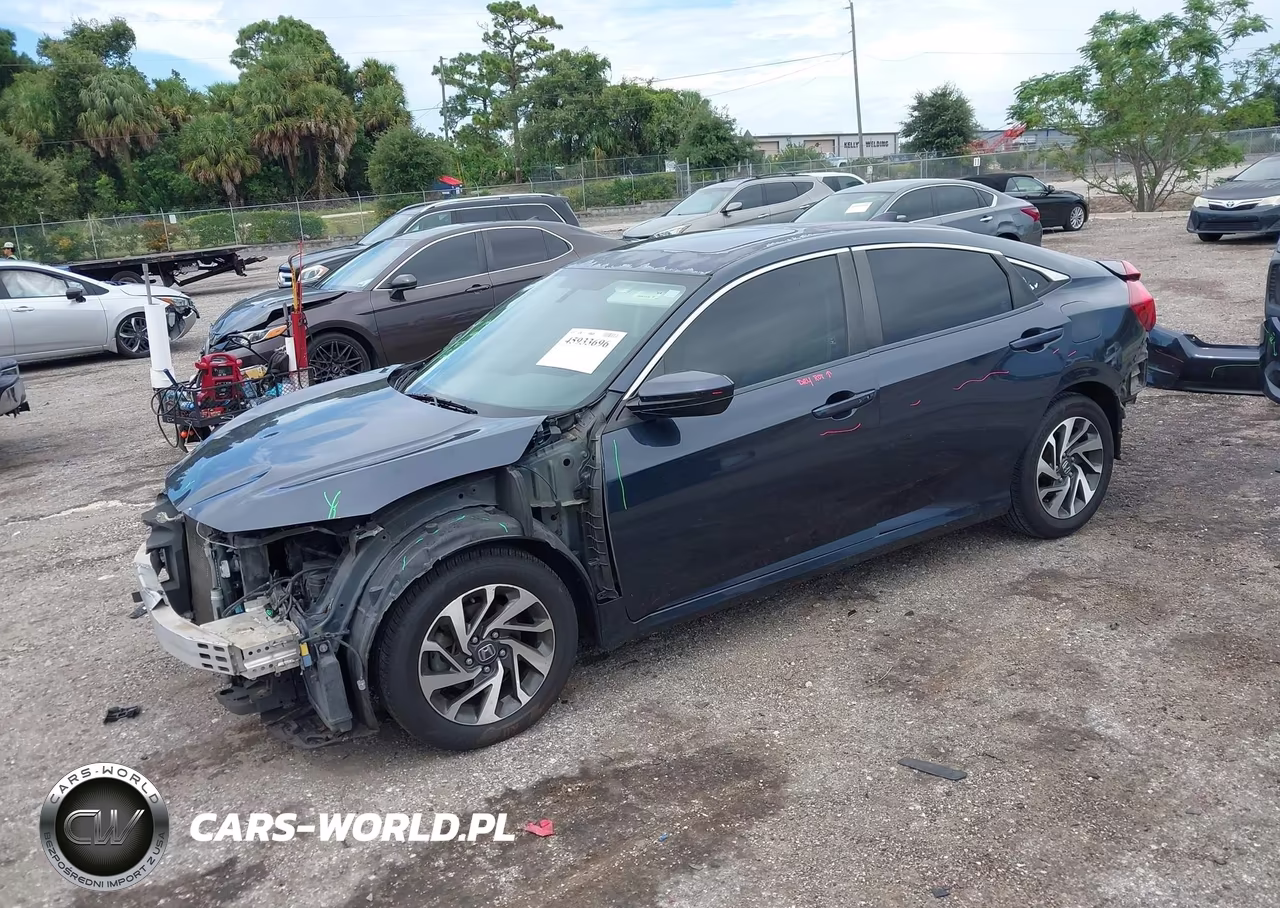 2017 Honda Civic Ex VIN:2HGFC2F7XHH505294 - 2