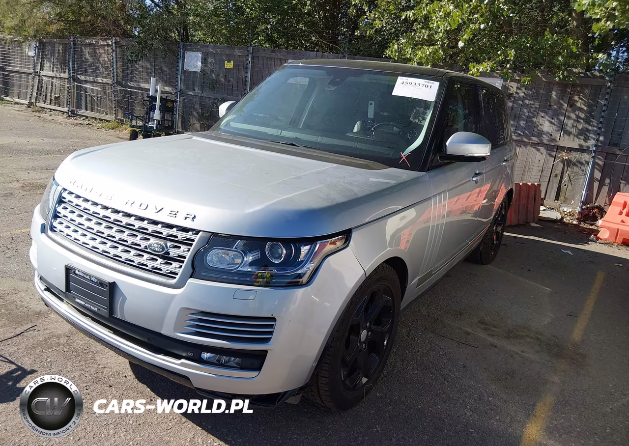 2015 Land Rover Range Rover 3.0L V6 Supercharged Hse VIN:SALGS2VF9FA241150 - 2