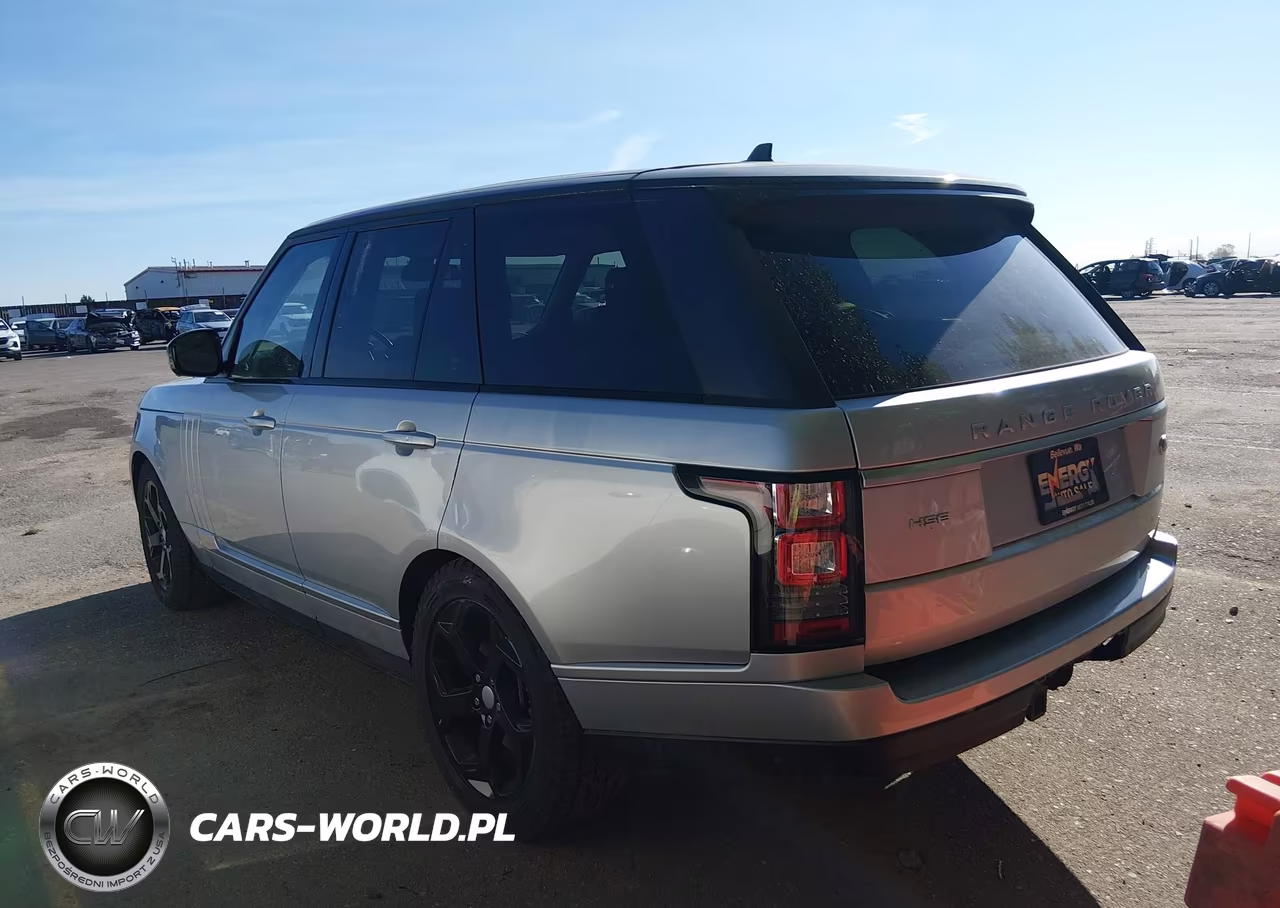 2015 Land Rover Range Rover 3.0L V6 Supercharged Hse VIN:SALGS2VF9FA241150 - 3