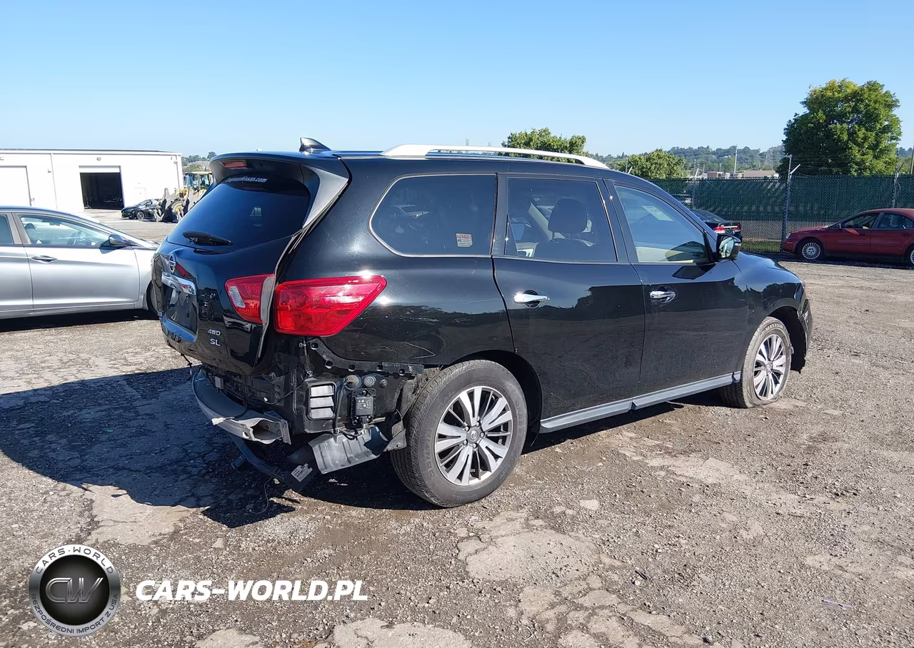 2019 Nissan Pathfinder Sl VIN:5N1DR2MM7KC585771 - 4