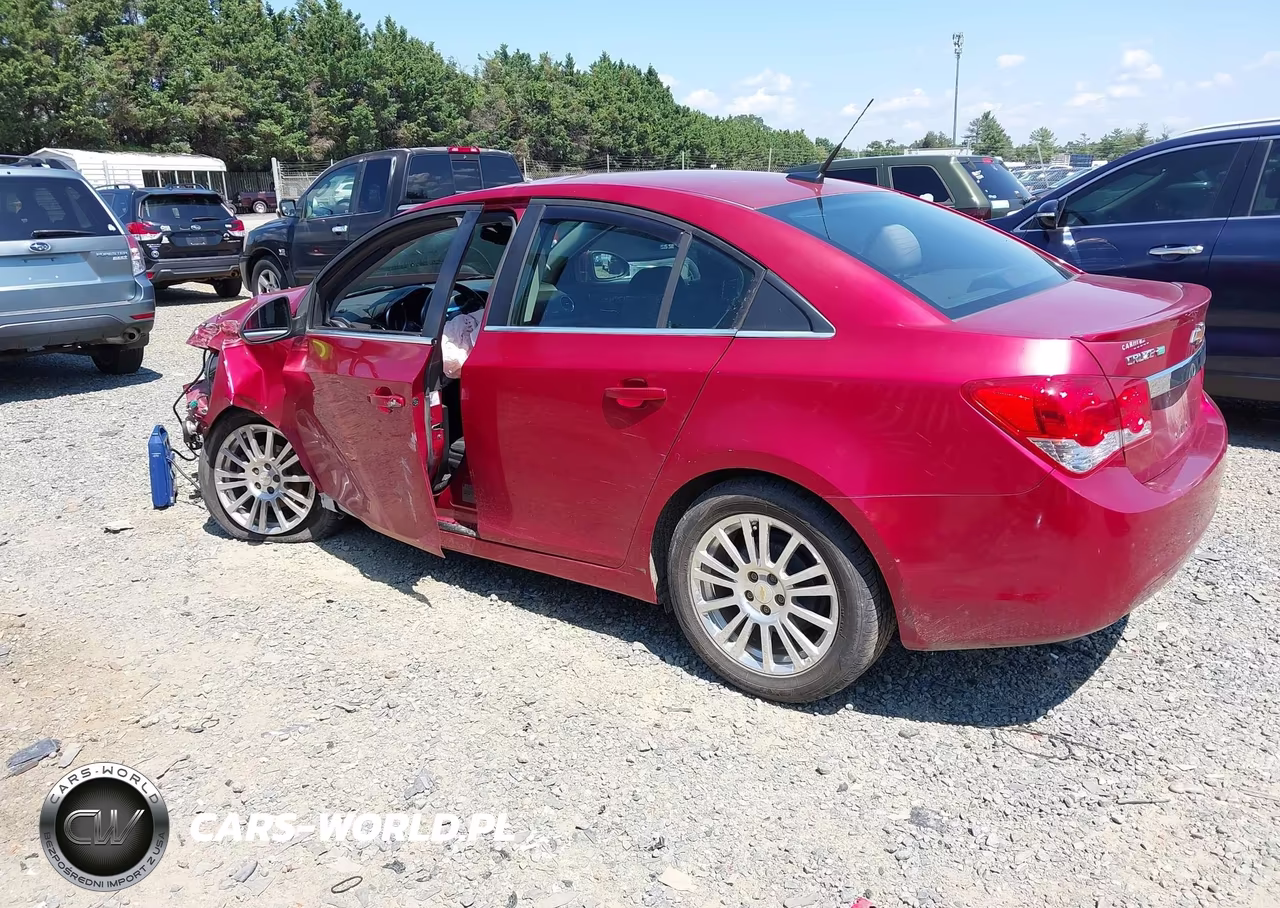 2011 Chevrolet Cruze Eco VIN:1G1PK5S93B7231012 - 3