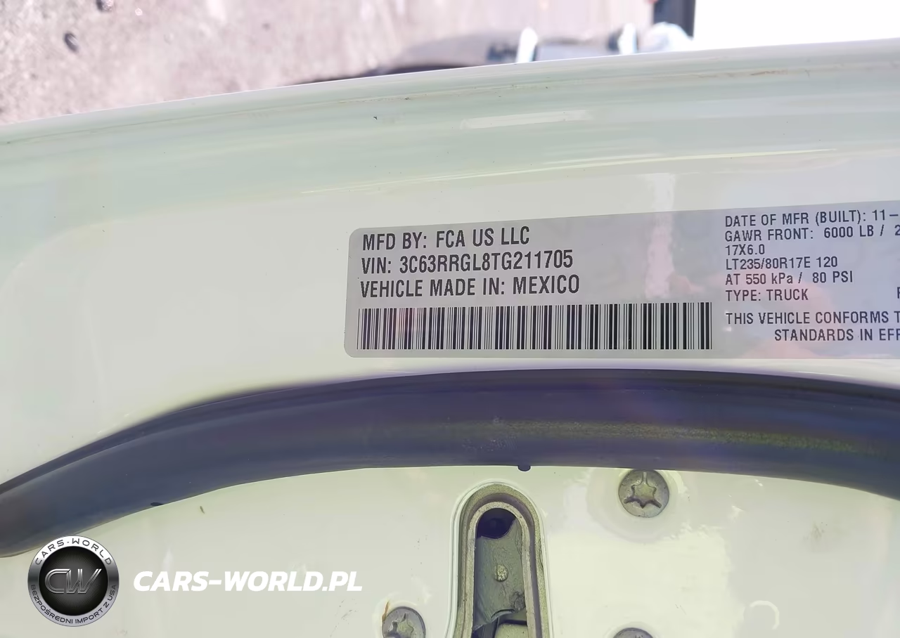 2026 Ram 3500 Tradesman 4X4 8' Box VIN:3C63RRGL8TG211705 - 8