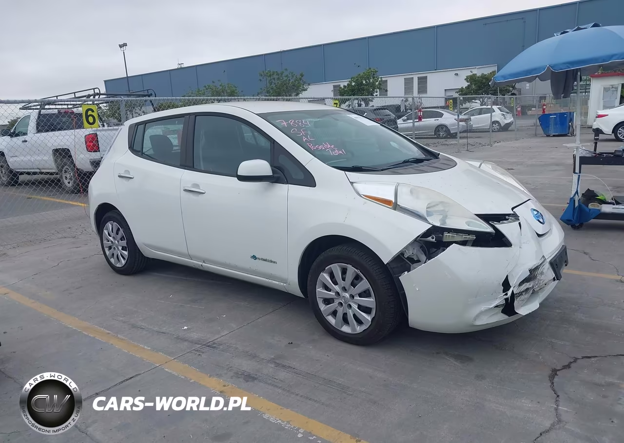 2013 Nissan Leaf S VIN:1N4AZ0CP6DC425719 - 1