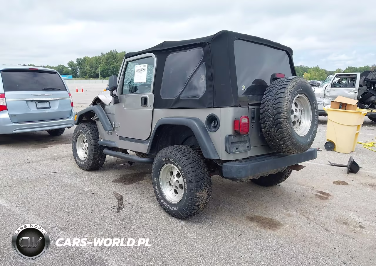 2001 Jeep Wrangler Se VIN:1J4FA29P11P371349 - 3