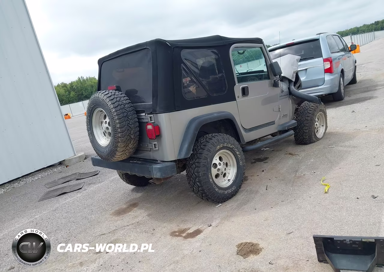 2001 Jeep Wrangler Se VIN:1J4FA29P11P371349 - 4