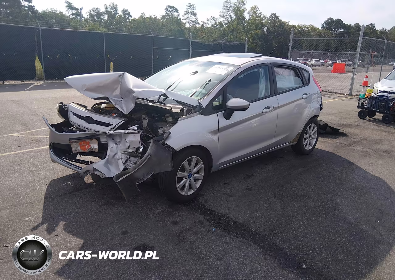 2012 Ford Fiesta Se VIN:3FADP4EJ1CM102341 - 2